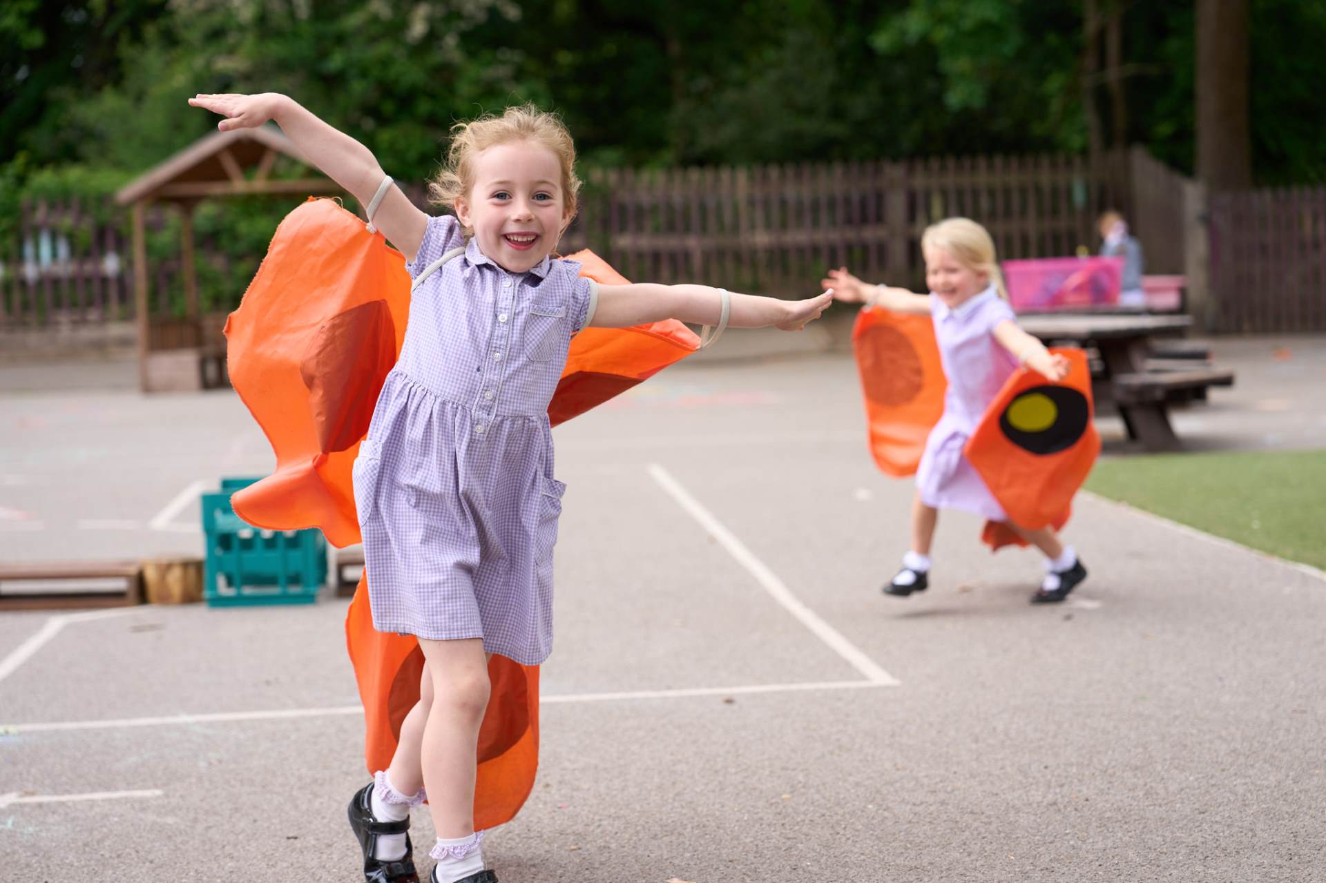 child on playground