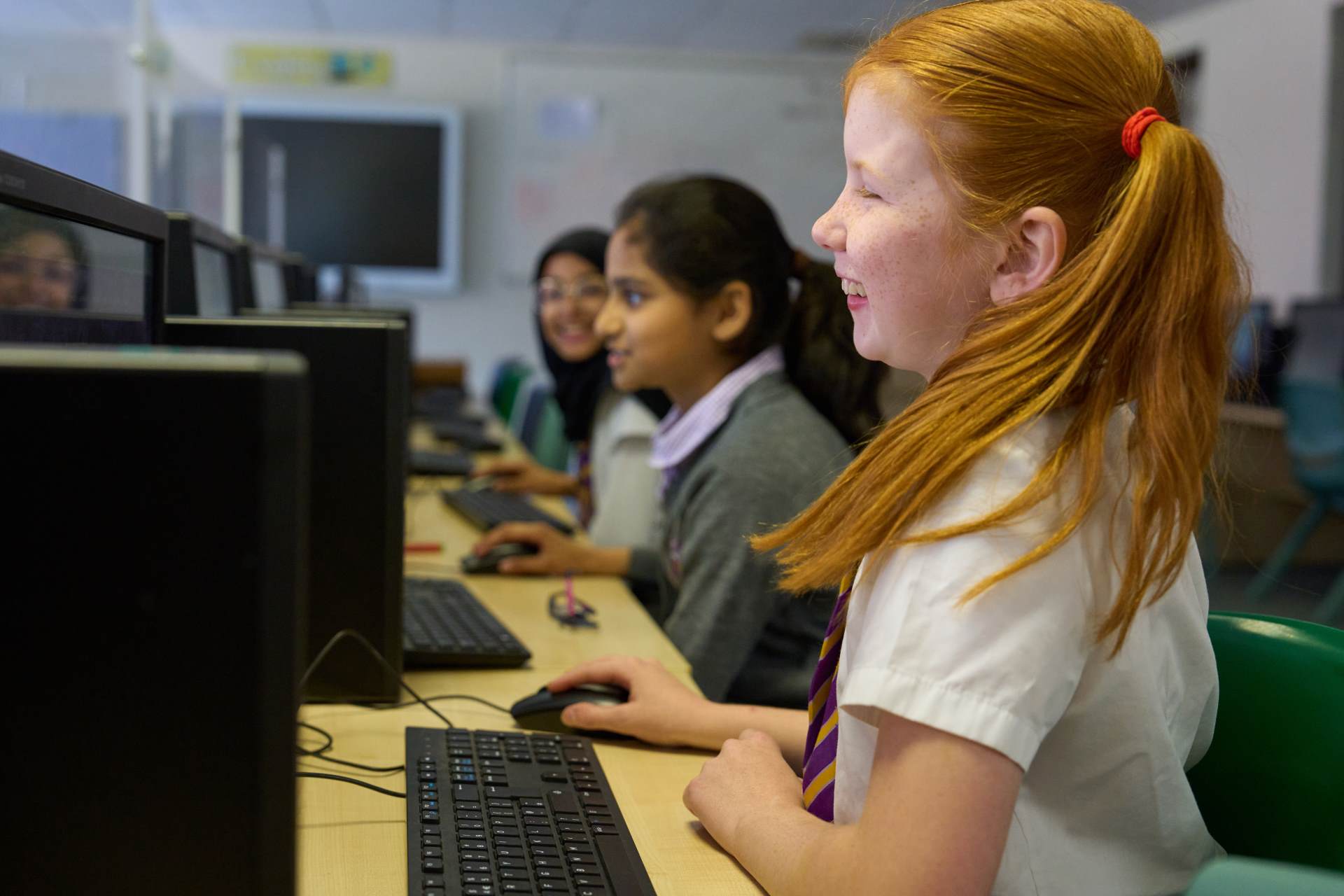 children on computers